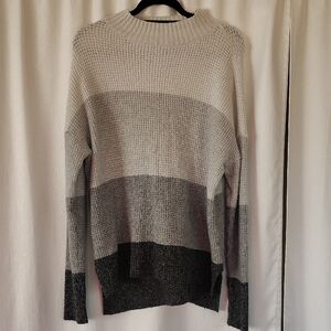 SO Cream Textured Knit Sweater